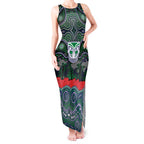 ANZAC Day New Zealand Warriors Tank Maxi Dress Military Memorial Aboriginal Indigenous Art