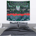 ANZAC Day New Zealand Warriors Tapestry Military Memorial Aboriginal Indigenous Art