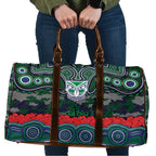 ANZAC Day New Zealand Warriors Travel Bag Military Memorial Aboriginal Indigenous Art