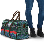 ANZAC Day New Zealand Warriors Travel Bag Military Memorial Aboriginal Indigenous Art