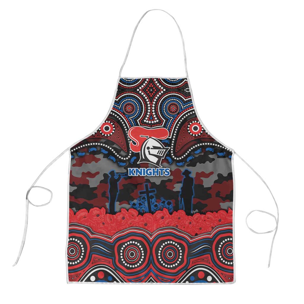 ANZAC Day Newcastle Knights Apron Military Memorial Aboriginal Indigenous Art
