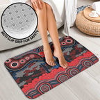 ANZAC Day Newcastle Knights Bathroom Set Military Memorial Aboriginal Indigenous Art