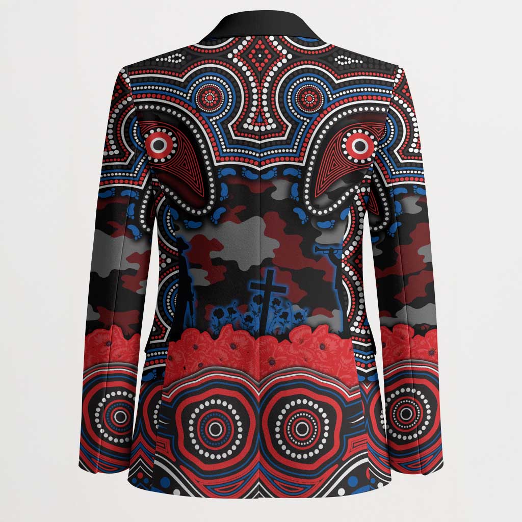 ANZAC Day Newcastle Knights Blazer Military Memorial Aboriginal Indigenous Art
