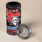 ANZAC Day Newcastle Knights 4 in 1 Can Cooler Tumbler Military Memorial Aboriginal Indigenous Art