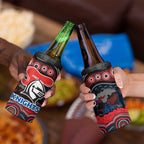 ANZAC Day Newcastle Knights 4 in 1 Can Cooler Tumbler Military Memorial Aboriginal Indigenous Art
