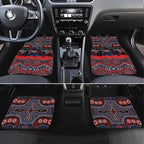 ANZAC Day Newcastle Knights Car Mats Military Memorial Aboriginal Indigenous Art