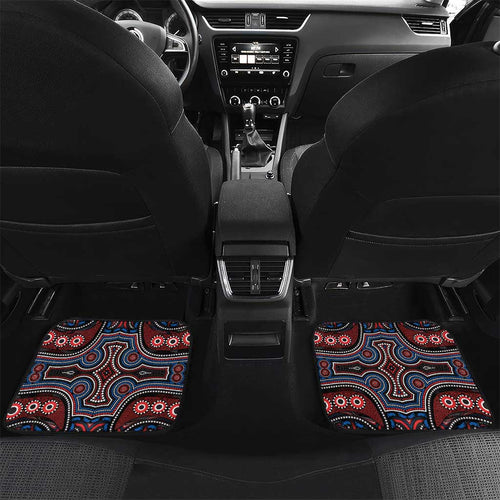 ANZAC Day Newcastle Knights Car Mats Military Memorial Aboriginal Indigenous Art