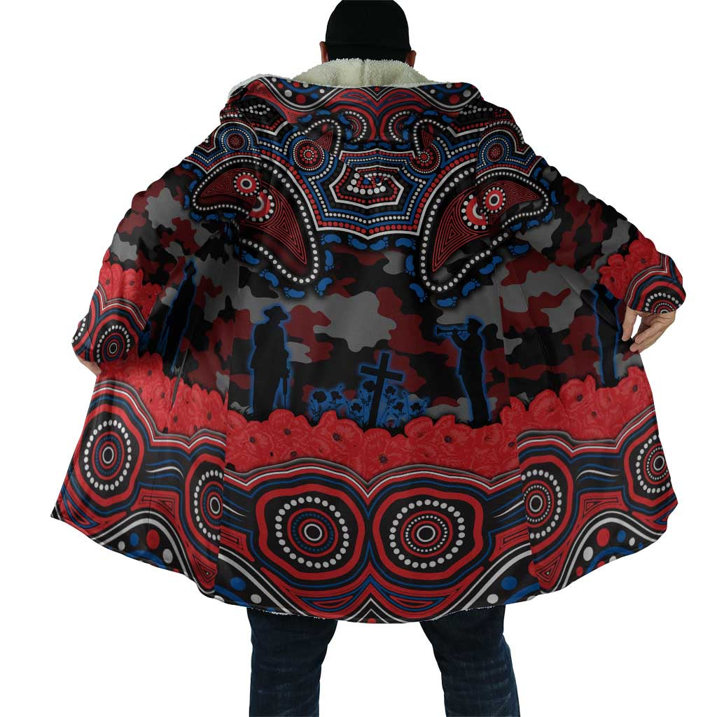 ANZAC Day Newcastle Knights Cloak Military Memorial Aboriginal Indigenous Art
