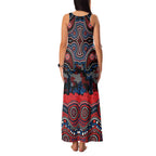 ANZAC Day Newcastle Knights Family Matching Tank Maxi Dress and Hawaiian Shirt Military Memorial Aboriginal Indigenous Art