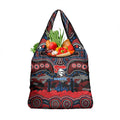 ANZAC Day Newcastle Knights Grocery Bag Military Memorial Aboriginal Indigenous Art