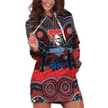 ANZAC Day Newcastle Knights Hoodie Dress Military Memorial Aboriginal Indigenous Art
