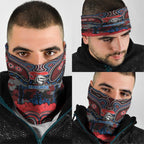 ANZAC Day Newcastle Knights Neck Gaiter Military Memorial Aboriginal Indigenous Art