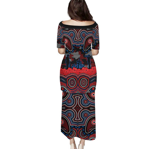 ANZAC Day Newcastle Knights Puletasi Military Memorial Aboriginal Indigenous Art