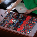 ANZAC Day Newcastle Knights Puzzle Military Memorial Aboriginal Indigenous Art