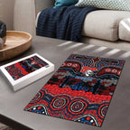 ANZAC Day Newcastle Knights Puzzle Military Memorial Aboriginal Indigenous Art