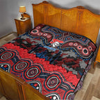 ANZAC Day Newcastle Knights Quilt Military Memorial Aboriginal Indigenous Art
