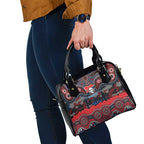 ANZAC Day Newcastle Knights Shoulder Handbag Military Memorial Aboriginal Indigenous Art