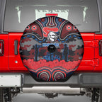 ANZAC Day Newcastle Knights Spare Tire Cover Military Memorial Aboriginal Indigenous Art
