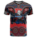 ANZAC Day Newcastle Knights T Shirt Military Memorial Aboriginal Indigenous Art