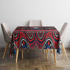 ANZAC Day Newcastle Knights Tablecloth Military Memorial Aboriginal Indigenous Art