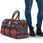 ANZAC Day Newcastle Knights Travel Bag Military Memorial Aboriginal Indigenous Art
