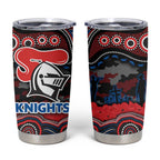 ANZAC Day Newcastle Knights Tumbler Cup Military Memorial Aboriginal Indigenous Art