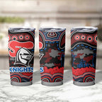 ANZAC Day Newcastle Knights Tumbler Cup Military Memorial Aboriginal Indigenous Art