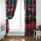 ANZAC Day Newcastle Knights Window Curtain Military Memorial Aboriginal Indigenous Art