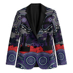 ANZAC Day Melbourne Storm Blazer Military Memorial Aboriginal Indigenous Art