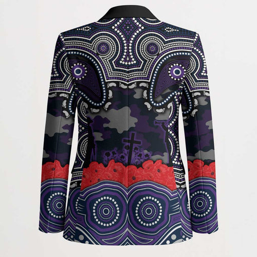 ANZAC Day Melbourne Storm Blazer Military Memorial Aboriginal Indigenous Art