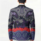 ANZAC Day Melbourne Storm Blazer Military Memorial Aboriginal Indigenous Art