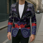 ANZAC Day Melbourne Storm Blazer Military Memorial Aboriginal Indigenous Art