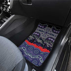 ANZAC Day Melbourne Storm Car Mats Military Memorial Aboriginal Indigenous Art