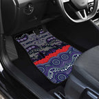 ANZAC Day Melbourne Storm Car Mats Military Memorial Aboriginal Indigenous Art