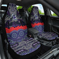ANZAC Day Melbourne Storm Car Seat Cover Military Memorial Aboriginal Indigenous Art