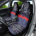 ANZAC Day Melbourne Storm Car Seat Cover Military Memorial Aboriginal Indigenous Art