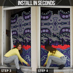 ANZAC Day Melbourne Storm Door Cover Military Memorial Aboriginal Indigenous Art