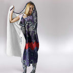 ANZAC Day Melbourne Storm Hooded Blanket Military Memorial Aboriginal Indigenous Art