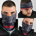 ANZAC Day Melbourne Storm Neck Gaiter Military Memorial Aboriginal Indigenous Art