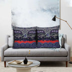 ANZAC Day Melbourne Storm Pillow Cover Military Memorial Aboriginal Indigenous Art