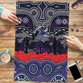 ANZAC Day Melbourne Storm Puzzle Military Memorial Aboriginal Indigenous Art