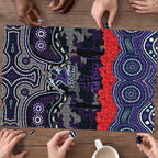 ANZAC Day Melbourne Storm Puzzle Military Memorial Aboriginal Indigenous Art
