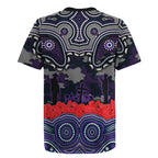 ANZAC Day Melbourne Storm Rugby Jersey Military Memorial Aboriginal Indigenous Art