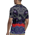 ANZAC Day Melbourne Storm Rugby Jersey Military Memorial Aboriginal Indigenous Art