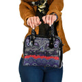 ANZAC Day Melbourne Storm Shoulder Handbag Military Memorial Aboriginal Indigenous Art