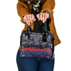 ANZAC Day Melbourne Storm Shoulder Handbag Military Memorial Aboriginal Indigenous Art