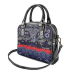 ANZAC Day Melbourne Storm Shoulder Handbag Military Memorial Aboriginal Indigenous Art
