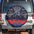 ANZAC Day Melbourne Storm Spare Tire Cover Military Memorial Aboriginal Indigenous Art