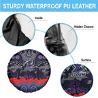 ANZAC Day Melbourne Storm Spare Tire Cover Military Memorial Aboriginal Indigenous Art