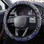ANZAC Day Melbourne Storm Steering Wheel Cover Military Memorial Aboriginal Indigenous Art